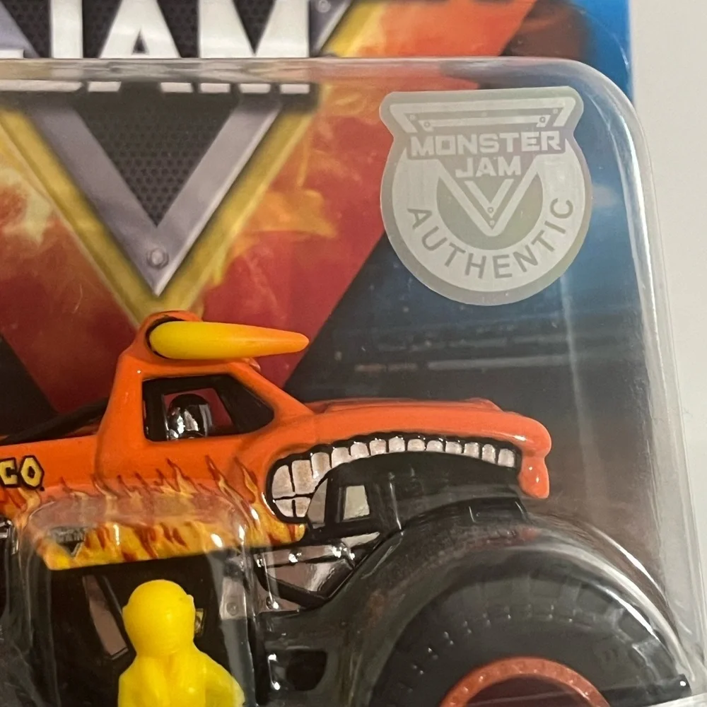 Monster Jam El Toro Orange Truck with Authenticity Seal